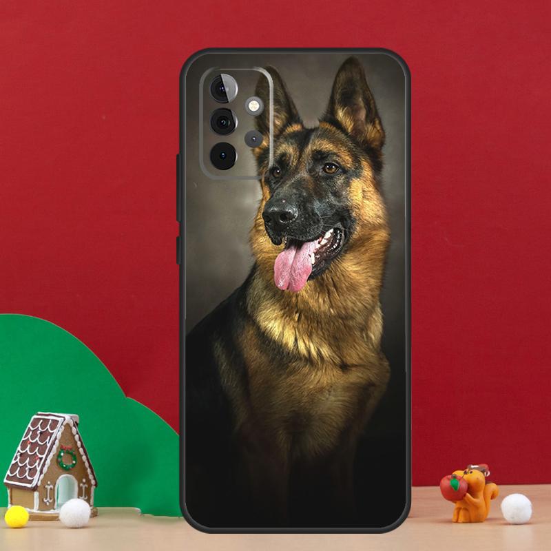 German Shepherd Dog Case For Samsung Galaxy A36 A56 A06 A13 A53 A32 A12 A22 A52 A35 A17 A16 A55 A15 A54 A34 A14