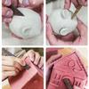 Chicken Wing Wood Clay Sculpture 5 Pcs Set Clay Soft Pottery Clay Sculpture Knife Polishing Pen Spatula Carving DIY Pottery Tool