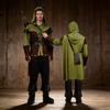 European Fantasy Archer Costume For Male Stage Performers With Polyester Fabric For Costume Parties