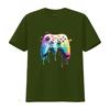 Gamer Video Game Colorful Lover T Shirt vintage Washed Breathable Top For Everyday Wear Soft Casual Stylish homme Unisex
