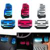 2Pcs or 3pcs Pack Car Aluminium Alloy Non-Slip Pedal Manual Car Throttle Brake Clutch Accelerator Foot Treadle