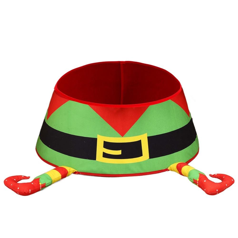 Party Decor Christmas Tree Skirt Happy New Year Snowman Santa Elk Carpet Floor Mat Merry Christmas Home Supplies