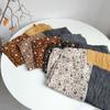 Retro Floral Scarf Retro Versatile Korean Style Cotton Scarves Women'S Thin Breathable Travel  Shawls