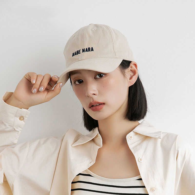 

Hat Wig Integrated Women Short Hair Summer Baseball Cap Thin Embroidered Letters All-Match Fashion Casual Brim Hat Beige + Brown Black Wave Head