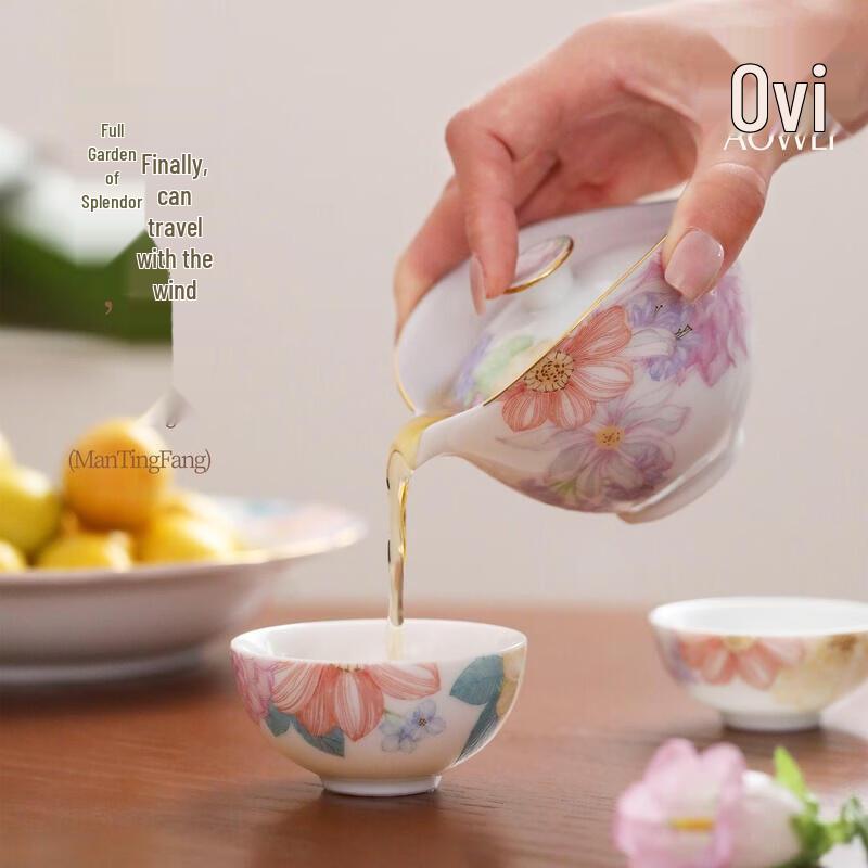 Minimalist Portable Stainless Steel Travel Tea Set