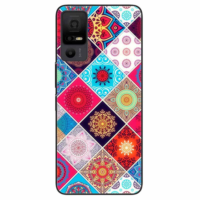 Phone Case for TCL 40 NXTpaper 5G Covers Black Bumper Silicone Soft Shell for TCL 40 NxtPaper 5G TPU Coques Lovely Marble Fundas