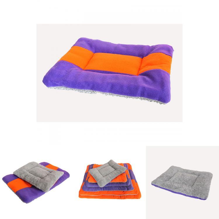 Pet Bedding Mat With Pp Cotton And Flannel For Dogs And Cats Winter Comfort
