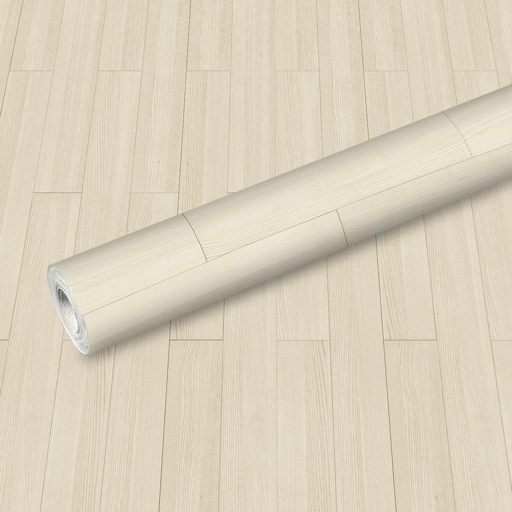 Nordic Natural Wood Grain Wallpaper - Self-Adhesive PVC Wall Stickers - Waterproof Seamless Splicing Mural for Kitchen Bathroom Home Renovation