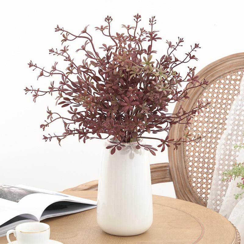 Indoor Milan Leaf Decor With Durable Plastic Finish For Garden Decoration Gift
