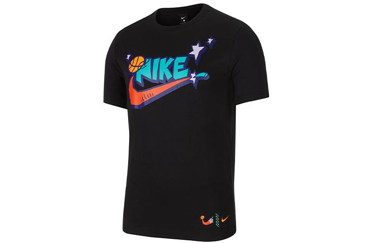 Мужская футболка Nike с втачным рукавом Черная DD9373-010 M