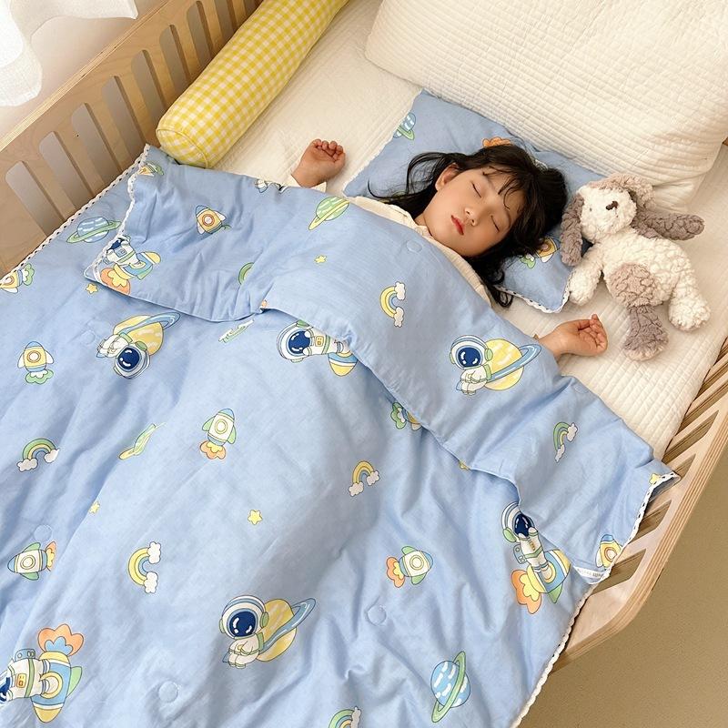 Class a Waffle Cotton Summer Quilt Children Cartoon All Cotton Summer Cooling Duvet
