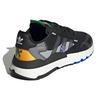 Adidas Originals Nite Jogger Leather Fabric Comfortable Sports Slip Resistant Durable Low Top Lifestyle Casual Shoes Unisex Casual Shoes Black GX2184