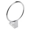 Hair Dryer Holder Wall Mounted Stand Rack Storage Organizer Chrome Finished Stainless Steel For
