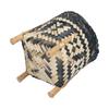 Handwoven Basket, Natural Planter for Indoor Plants Living Room Decor