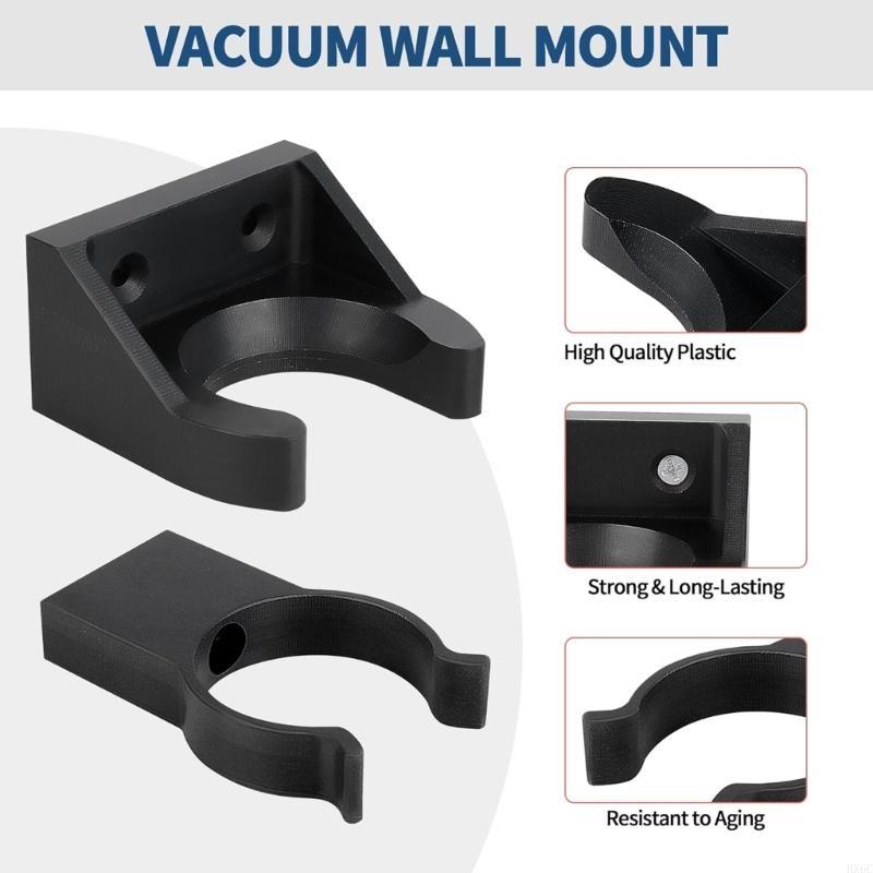 Tool Release Vacuum Accessory Wall Mount Organizers Secures Wand Tube Neatly For Compact Living Spaces HX6C