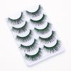 5/7/8/10/20 Pairs Shiny 3D Colorful Long Thick Glitter Artificial Eyelashes