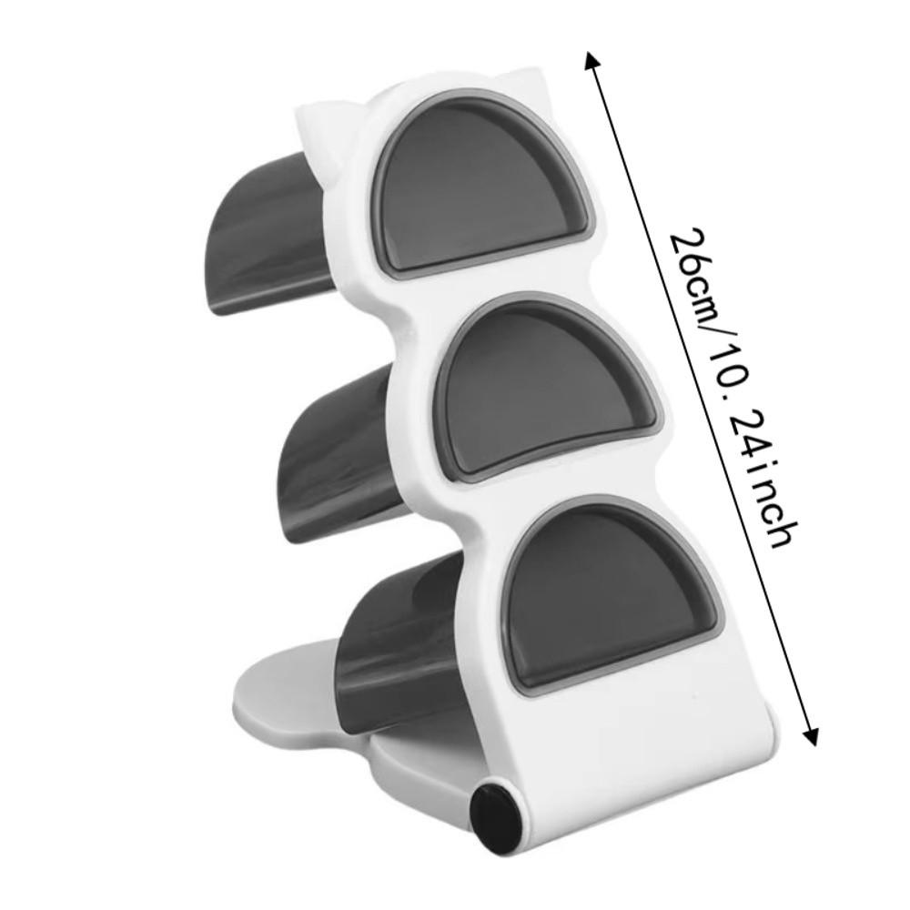Three Layer Desktop Pen Organizer Plastic Multilayer Pen Holder For Desktop Use