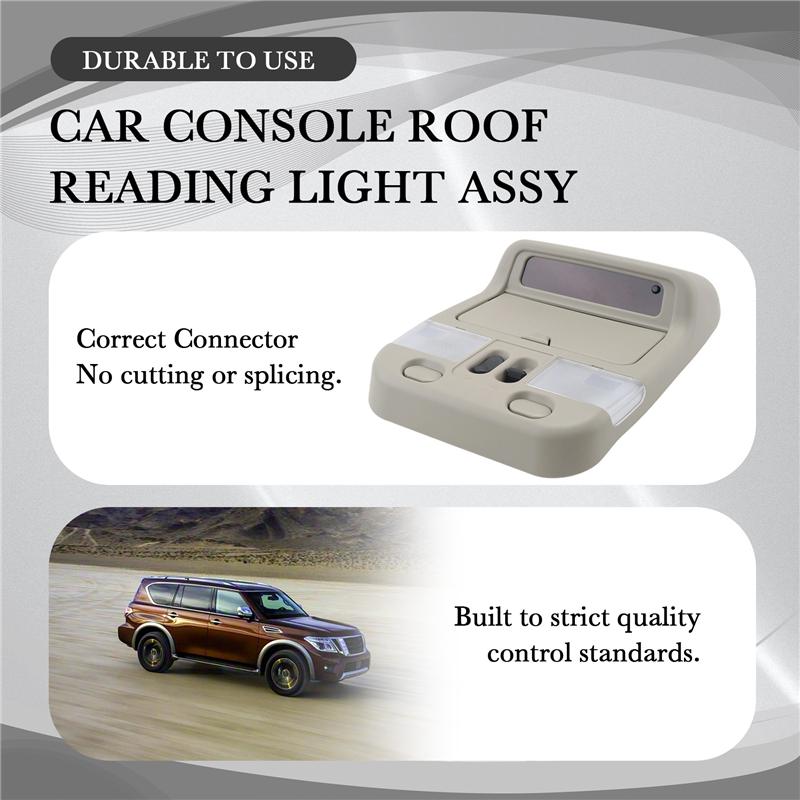For Nissan Pathfinder 1997-2001 Car Overhead Console Reading Lights Car Console Roof Reading Light Assy A