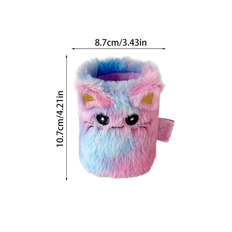 Cute Cartoon Pen Holder Student Creative Desktop Stationery Storage Box Diy Material Scissors Storage Bucket Ornaments
