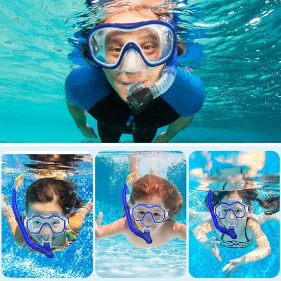 

Yousheng комплект снаряжения для сноркелинга для мужчин, женщин, взрослых, противотуманные, панорамный вид, силиконовые очки для плавания, с сухой верхней частью, снаряжение для сноркелинга и подводного плавания