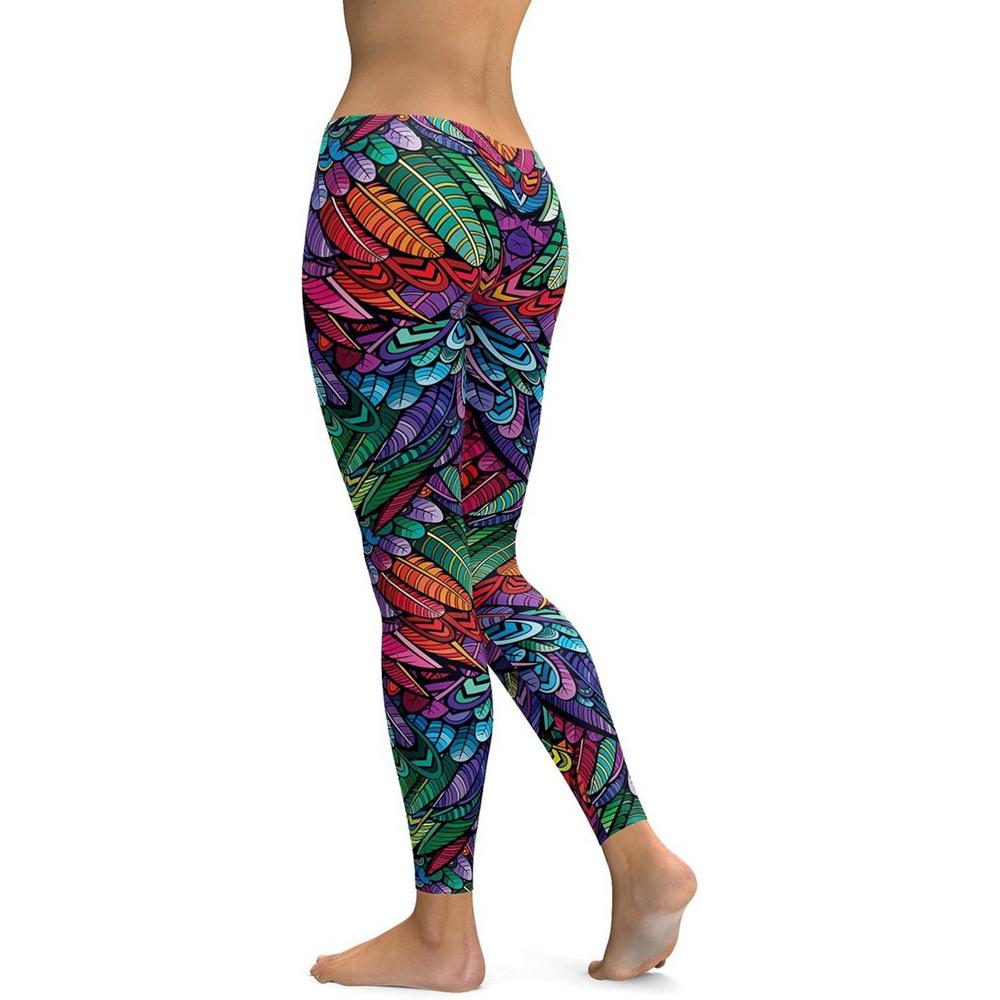 Girl Yoga Workout Leggings 