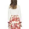 Gucci Shirts Women's White Lapel Moderate Shirt 451007-ZIK21-9220