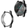 2in1 Case with Screen Protector for Huawei Watch GT 2 46mm, Black
