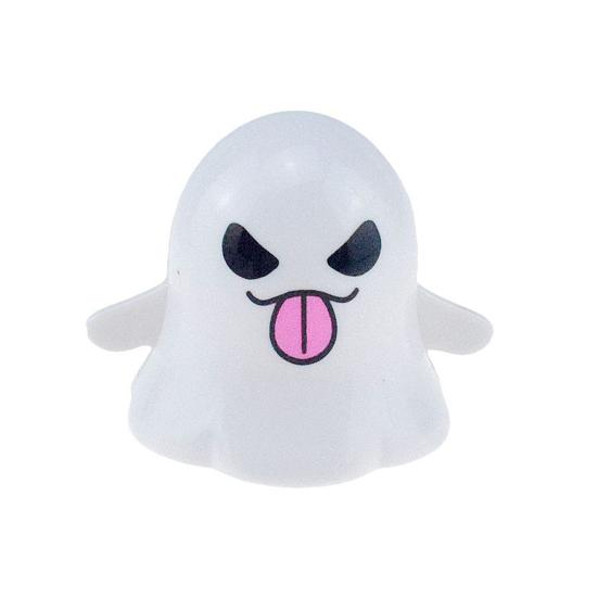3Pcs Halloween Wind-up Ghost Toy Spooky Cartoon Ghost Walking Toy Toddlers Boys Girls Spring Clockwork Mini White Ghost Toy