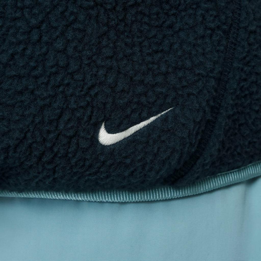 Nike Therma-FIT ACG Series Loose Warm Comfortable Kids Vests Navy-Blue Turquoise FZ5424-478