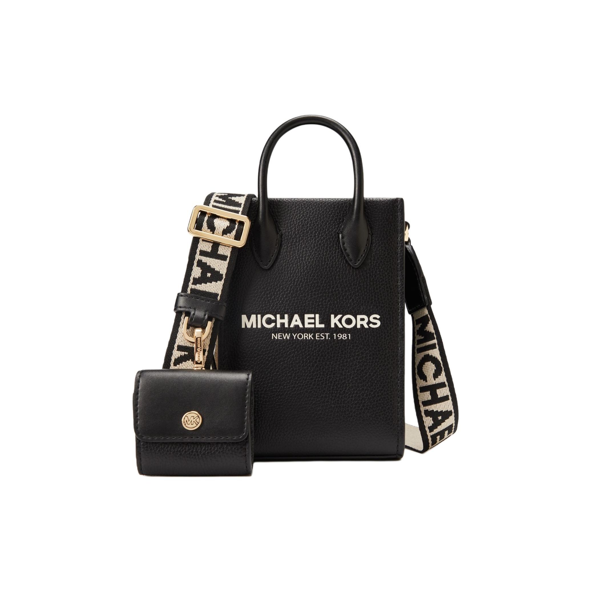 

Michael Kors MK Mirella Logo Faux Leather Crossbody Shoulder Handbag Mini Women handbags Black 35H3G7ZC5L-BLACK Basic Set (Bag+Dust Bag)
