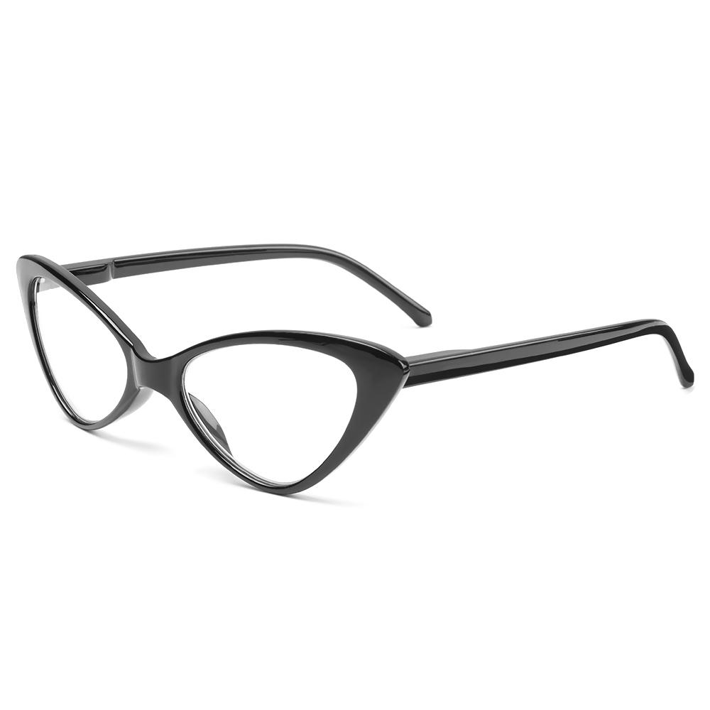 Women&Men Eyeglasses Clear HD Lens Clear Lens Magnifying Eyewear Reading Glasses Cat Eyes Presbyopia Eyeglasses