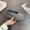 2025 Spring New Women's Shoes Comfortable Casual Shoes Shallow Platform Women's Shoes Height Increase Loafers