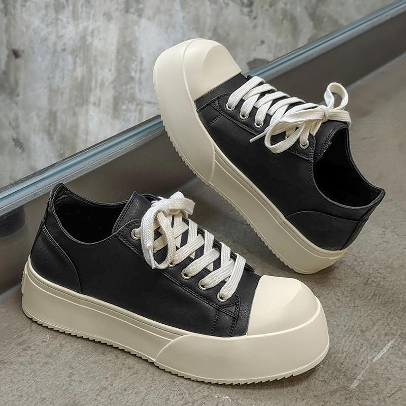 Men's casual board shoes Comfortable minimalist classic style Party or work Young Shoes Thick bottom fashion New versatile