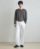 Wednesday Oasis Washable Minimalist Henley Neck Knit_Khaki Brown(Wc26Kn21)