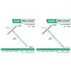 Steel Hex Wrench Set 10 Piece T Bar L Shaped Double Function Construction Equipment and Furniture Assembly Kit