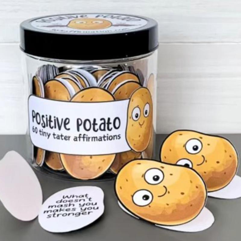 60 kort med positiva affirmationer Positiv affirmation Mindfulness-kort för daglig motivation och emotionellt välbefinnande