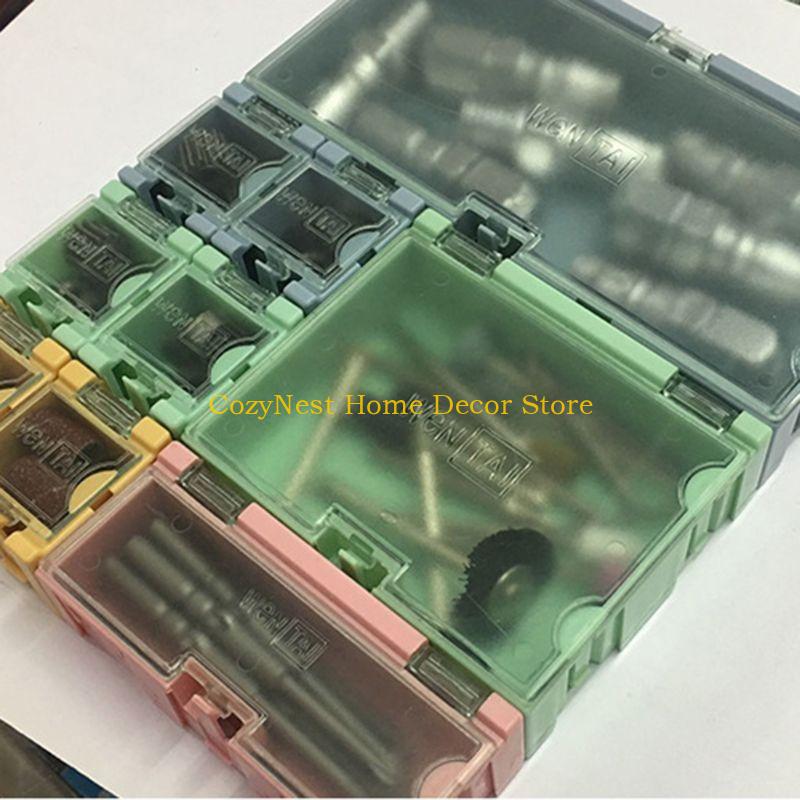 92MF DIY Electronics Components Storage Box SMT IC Storage Box Container Color Random Multipurpose Storage Box Useful China Mainland 1490₽