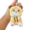 Mofusand Shark Cat Plush Keychain With Keyring For Bag Decor And Collectors Gift