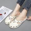 2025 Womens Casual Clogs Breathable Beach Sandals Home Shoes for Women Valentine Slippers Summer Slip On Women Flip Flops Shoes