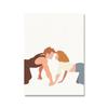 Nordic Abstract Dirty Dancing Canvas Painting Modern Pulp Fiction Dance Wall Art Posters & Prints Pictures for Living Room Decor No Frame