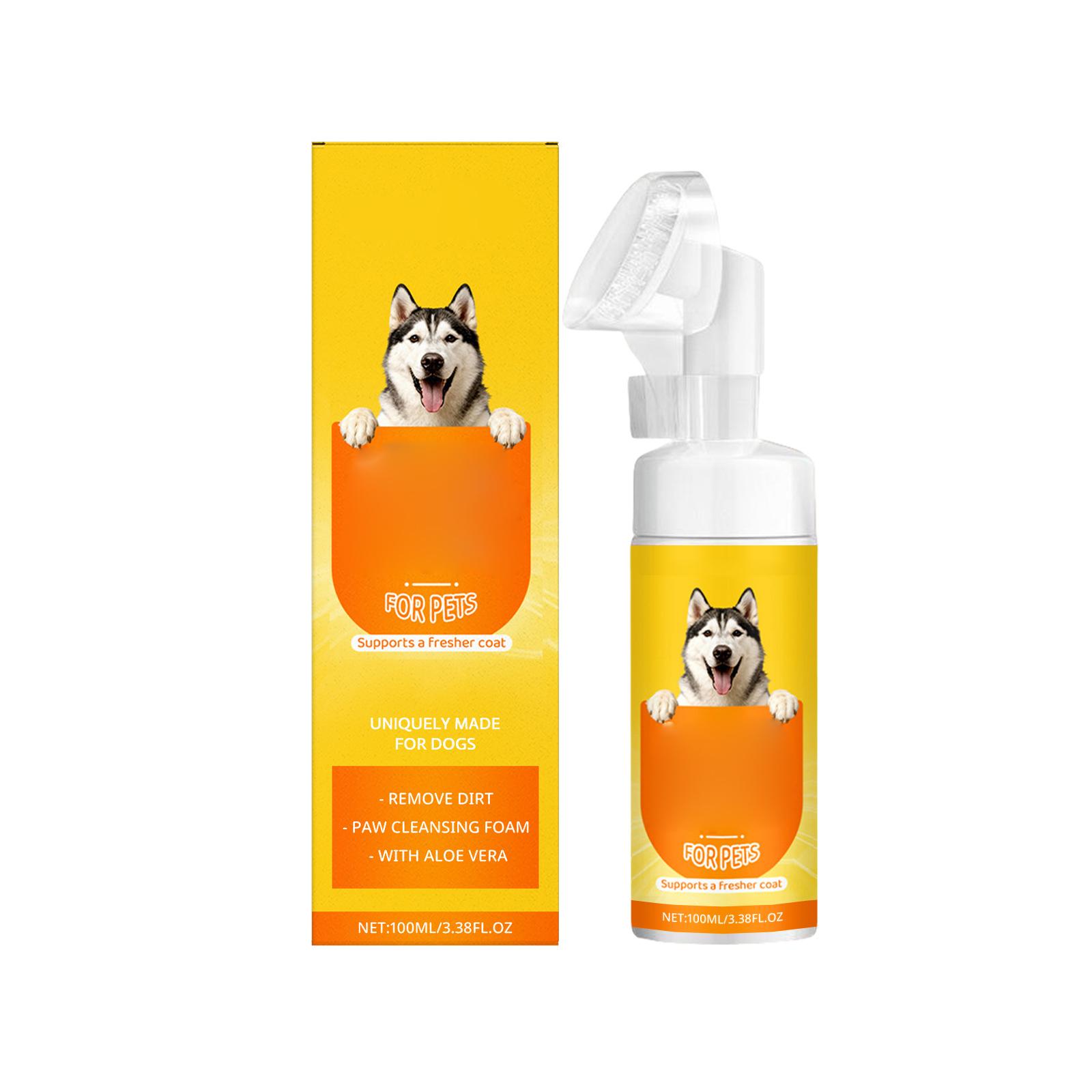 

Dog Foam Cleaner, Gentle, No-Rinse, Suitable for All Breeds, Outdoor Cleaning, 100ml One Size