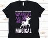 Pulmonary Hypertension Warriors Are Magical Shirt, Cute Unicorn Pulmonary Arterial Hypertension Tshirt, Gift For Ayerza Syndrome Fighter