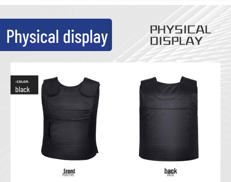 Lehká 24vrstvá polyethylenová bodavzdorná a výbušná vesta pro sebeobranu a bezpečnost