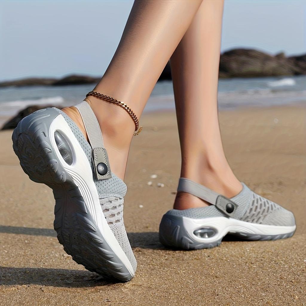 Manica Traspirante in Rete per Scarpe Sportive, con Cuscinetto d'Aria per il Comfort, Tomaia Traforata per una Maggiore Ventilazione, Scarpe Casual Estive