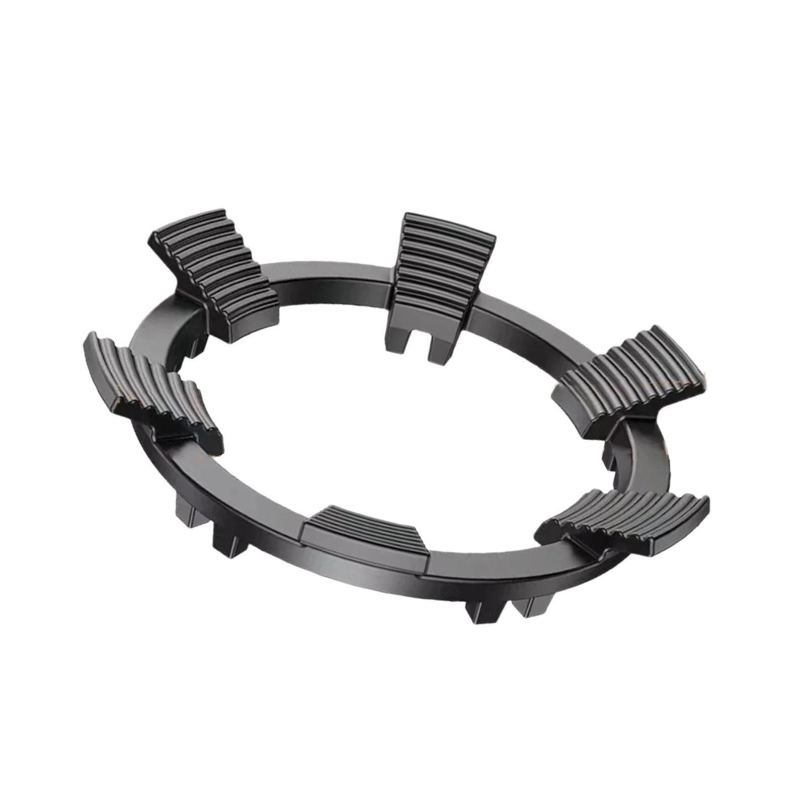 

Рабочее кольцо для газовой плиты Рабочее кольцо для горелки Подставка Нескользящий редуктор газового кольца Сверхпрочная чугунная газовая горелка Горячие кастрюли Сковорода