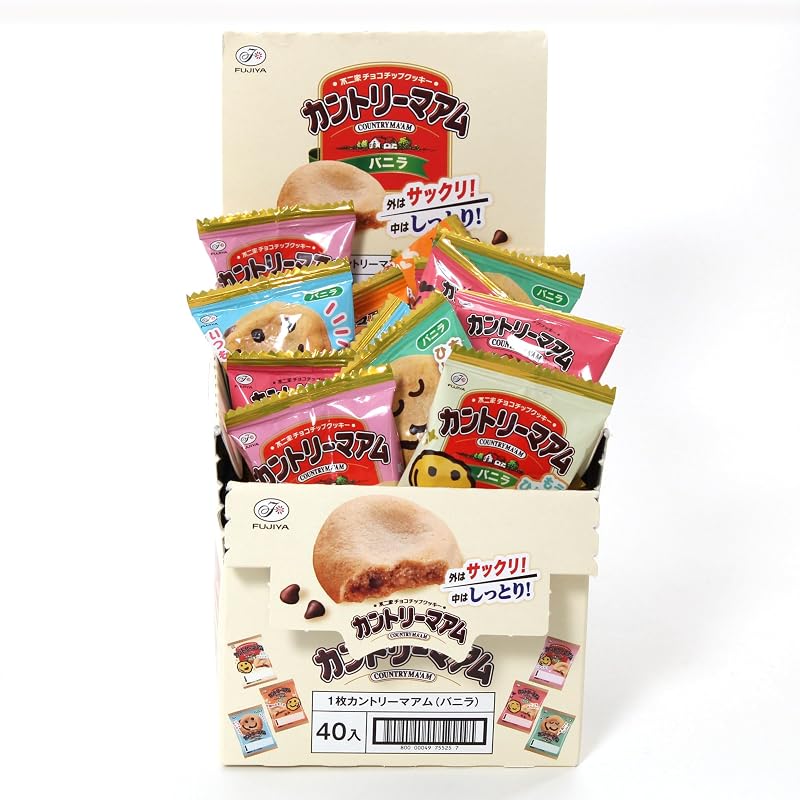Fujiya Country Ma'am (Vanilla) 1 cookie x 40 packs