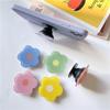 Colorful Acrylic Flower Phone Airbag Stand - Lazy, Retractable, Foldable, Sticky Desktop Holder