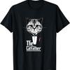 Funny Godfather Cat Design Gift T-Shirt