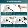 GASPRO 15 Inch RV Propane Hose With 1/4" Male Inverted, Camper Propane Hose Replacement For 2-Stage Auto Changeover Regulator, 2-Pack