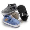 Summer Soft Sole Canvas Sandals for Toddlers (0-1 Year Old)